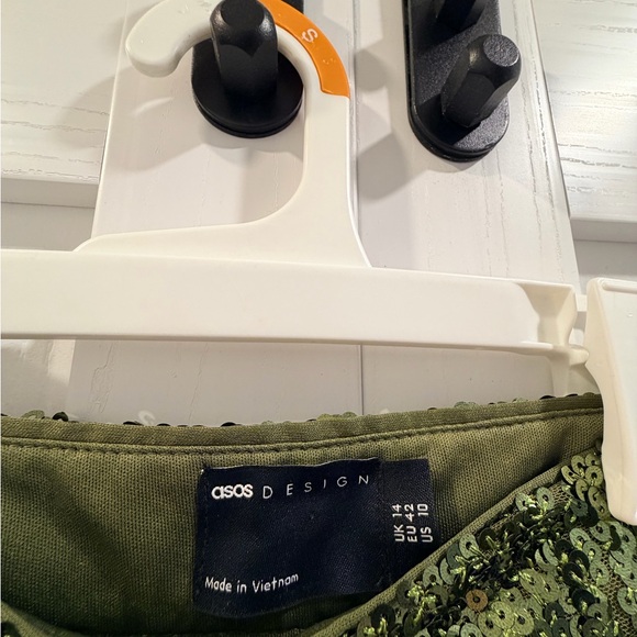 ASOS Sequin Slouchy Pants Size 10 - Picture 6 of 10